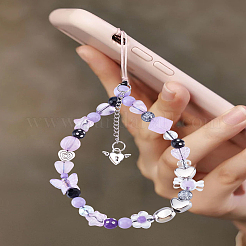 1 шт. ремешки для мобильного телефона из смолы и акрила&nbsp;AJEW-LP0005-76