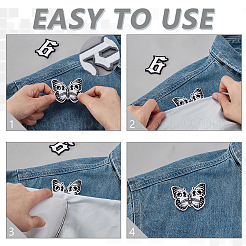 Компьютеризированная вышивка тканью утюжок на / шить на заплатках&nbsp;DIY-GA0008-98