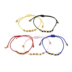 5шт браслеты из нейлоновой нити BJEW-FS00020
