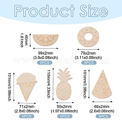 Holz Cabochons&nbsp;WOOD-TA0001-31