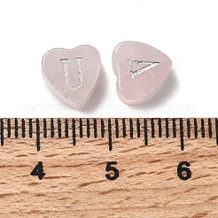 Природного розового кварца бусы G-L636-A03-8x8mm