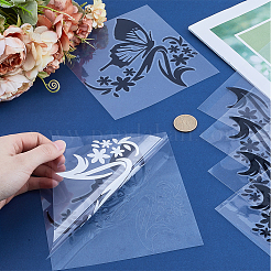 Наклейки на машину из пвх-бабочки ST-WH0005-02B