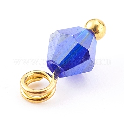 Стеклянные граненые бусины ручной работы&nbsp;X1-PALLOY-JF00636