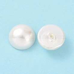 Perles de coquille semi-percée&nbsp;BSHE-G011-01-12mm