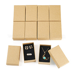 Крафт-бумага коробки для набора украшений CON-TAC0013-07