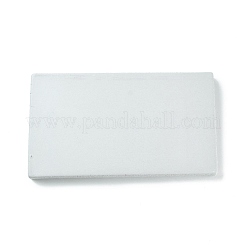 Прямоугольная фарфоровая плоская круглая тарелка для украшений&nbsp;DJEW-I015-02