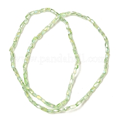 FilI di perline in vetro placcato&nbsp;GLAA-P068-AB01