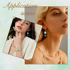 200 шт. Непрозрачные акриловые бусины&nbsp;SACR-HS0001-01