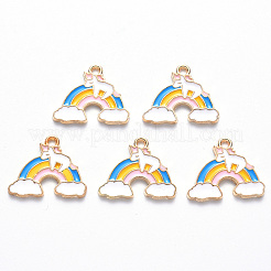 Подвески из эмали и сплава&nbsp;ENAM-S121-130