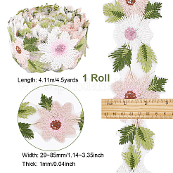 Утюжить/пришить кружевную отделку из полиэфирной сетки OCOR-FG0001-37