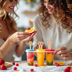 50шт деревянные палочки для тортов&nbsp;AJEW-TA0018-01A