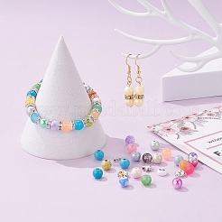 Круглые акриловые бусины MACR-YW0001-43