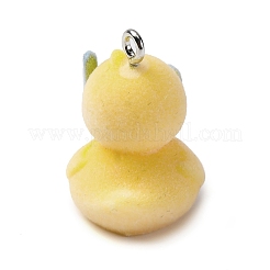 Кулоны из флокированной смолы FIND-S001-14C