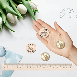 201 памятная монета из нержавеющей стали AJEW-CN0002-35H