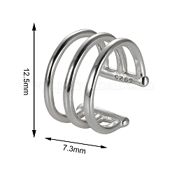 925 boucles d'oreilles manchette en argent sterling&nbsp;JE1064B