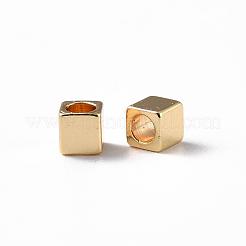 Perles séparateurs en laiton&nbsp;KK-WH0034-23G-03A