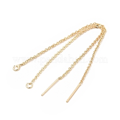 Медные серьги с гвоздиками KK-E081-01G