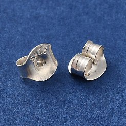 925 фрикционная ушная гайка из стерлингового серебра STER-G041-01
