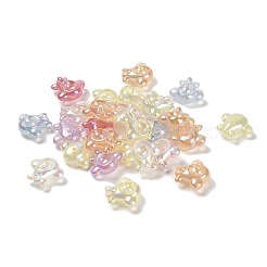 Самолет УФ-покрытие светящиеся радужные переливающиеся акриловые бусины&nbsp;LACR-R001-06A