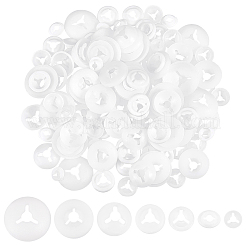 1 комплект пластиковых шайб для глаз FIND-PH0018-38