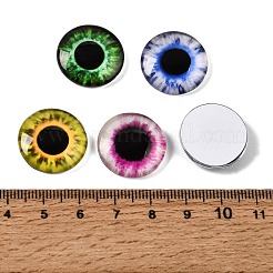 Cabochon in vetro trasparente stampato&nbsp;GL-CBAA22A-04