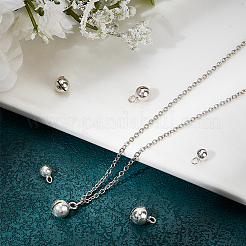 6 шт. 3 стиля 925 подвески из стерлингового серебра STER-BBC0007-87