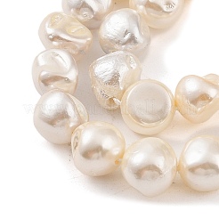 Fili di perle di conchiglie galvanizzate&nbsp;BSHE-C006-01C