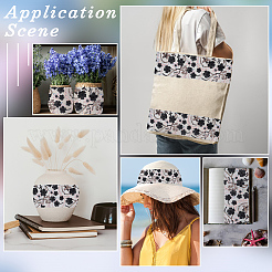 1 рулон кружевной отделки из полиэстера&nbsp;HUDU-GF0001-01A