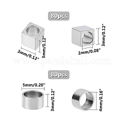 Распорные бусины из нержавеющей стали 304&nbsp;STAS-UN0008-33P