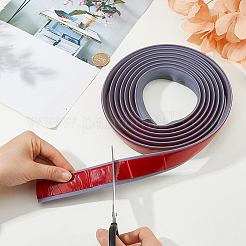 3 m selbstklebende flexible Zierleiste aus PVC&nbsp;DIY-WH0349-556