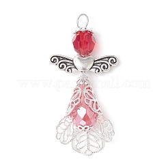 7 шт. подвески из гальванизированного стекла 7 цветов&nbsp;PALLOY-JF03774