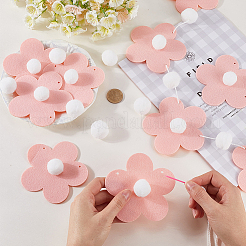 Фетровые цветочные баннеры AJEW-WH20020-107C