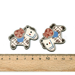 Gedruckte Holzanhänger&nbsp;WOOD-T033-01D