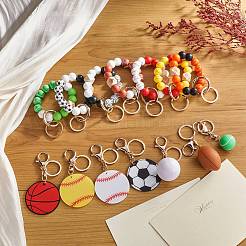 Силиконовые бусины подвеска украшение KEYC-SW00016-04