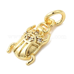 Латунные микро проложить кубического циркония подвески&nbsp;KK-C139-22B-G