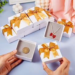 Quadratische Geschenkbox für Schmuckset aus Papier&nbsp;CON-TAC0013-03B