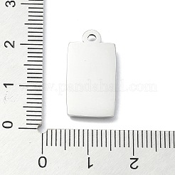 Подвески из нержавеющей стали 304 со стразами STAS-L022-448P