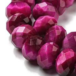 Fili di perline di occhio di tigre naturale&nbsp;G-K351-B07-03