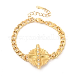 Браслеты из кубинской цепочки из нержавеющей стали 304 для женщин STAS-Z117-10G