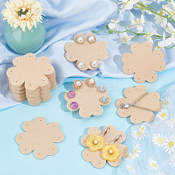 Органайзер для ювелирных украшений из фетра клевера DIY-WH0308-425