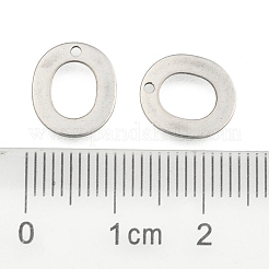Dijes de letras de acero inoxidable 304 resistentes al deslustre&nbsp;X-STAS-O072-O