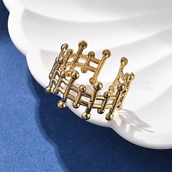 Кольцо-манжета из нержавеющей стали 304 для женщин&nbsp;LS-RJEW-M049-01G-05