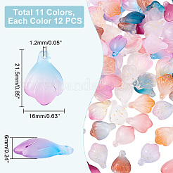 96шт 8 цвета подвески ручной работы лэмпворк LAMP-PH0001-23