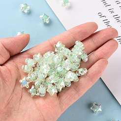 Прозрачные акриловые бусины TACR-S152-01B-SS2111