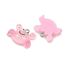 Прозрачные смоляные подвески&nbsp;LS-RESI-F058-01B