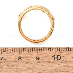 Anillos abiertos de acero inoxidable 304 para mujer&nbsp;SA-CBA6EDB-09G