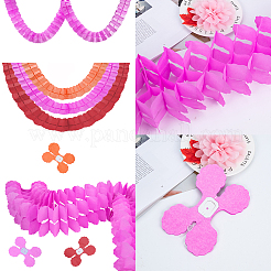 Клевер бумажные цветы AJEW-NB0001-29