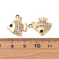 Подвески из сплава и страза PALLOY-S052-05G