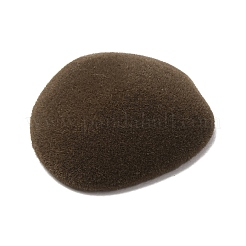 Cabujones de resina opaca flocada&nbsp;RESI-K033-07B