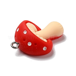 Pendentifs en résine opaque thème automne&nbsp;LS-RESI-D055-027P